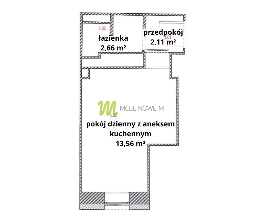 Mieszkanie Wynajem Poznań Poznań-Jeżyce Żurawia 7